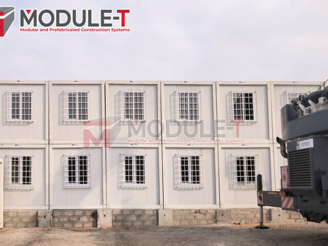 936 m² Two-Storey Modular Camp at Matadi Port, Kinshasa – DR Congo