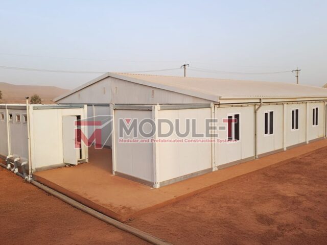 Modular Office and Accommodation Complex in Mali – Mining Site Solution