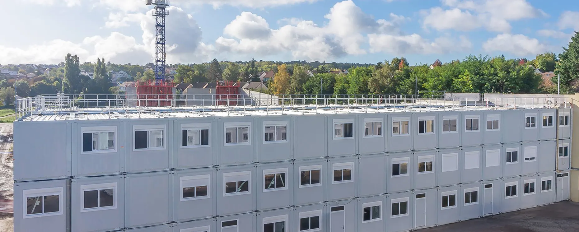 Modular Container Shelter for Workers – Module-T